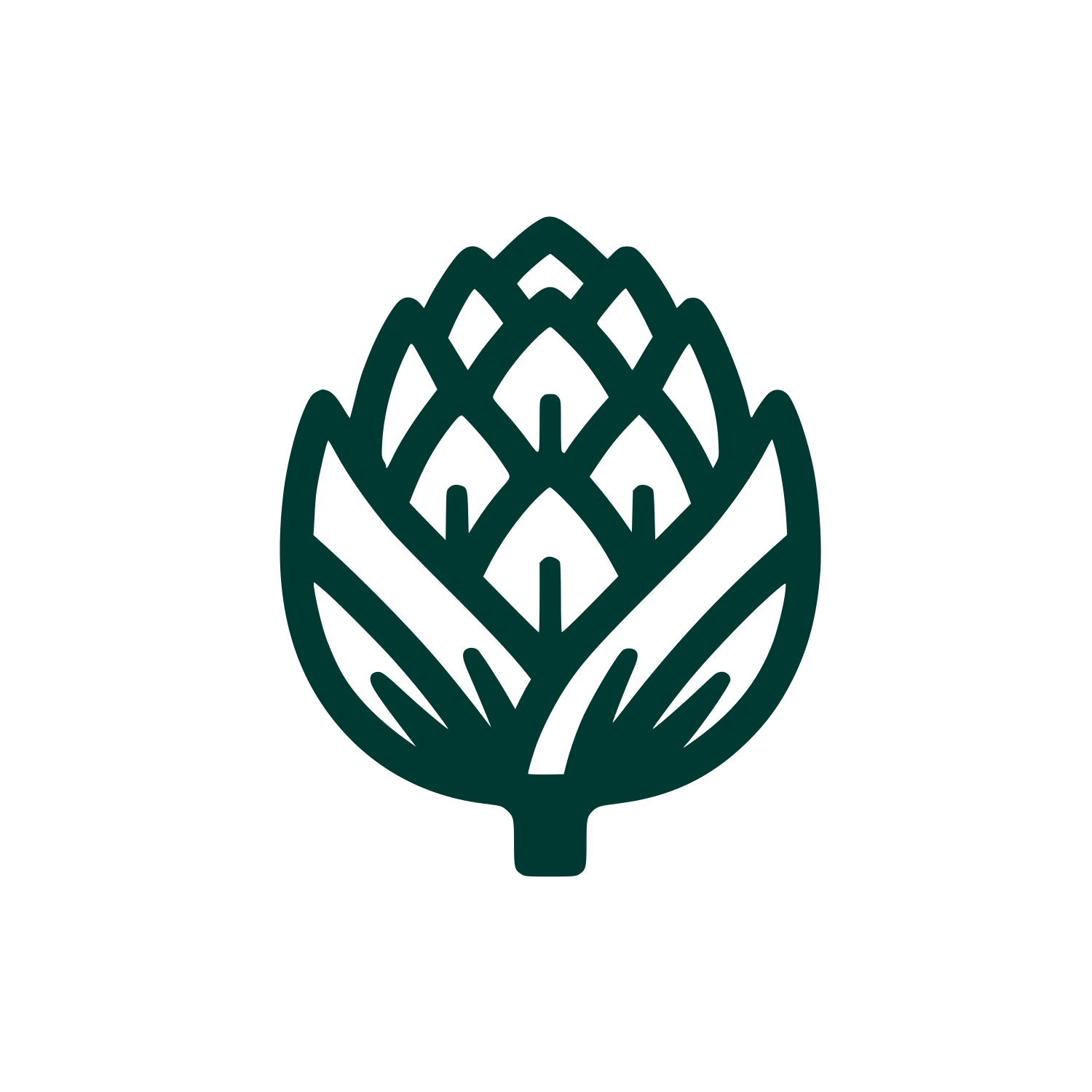 Logo of Artichoke Plant #003932