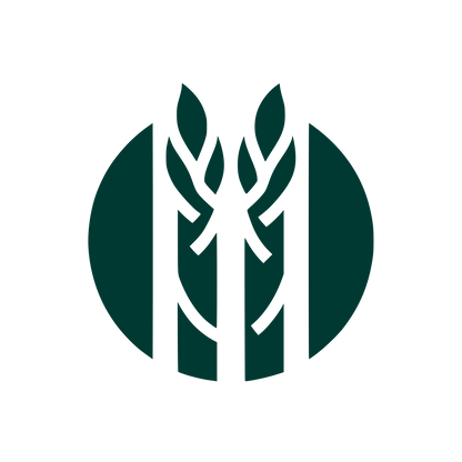 Asparagus Bold Logo #003932