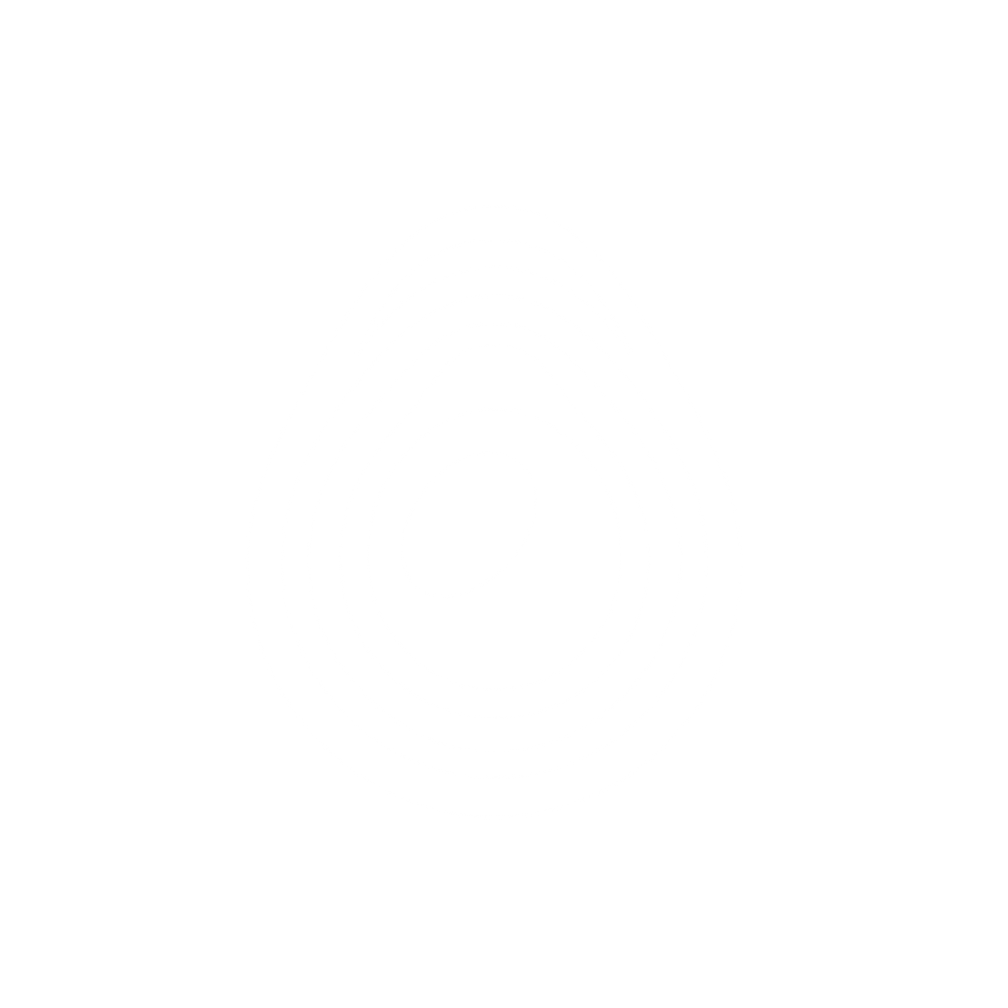 Logo of Avocado Shape #ffffff