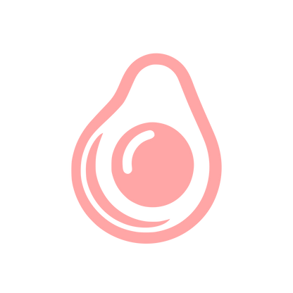 Fresh Avocado Logo #ffa6a6