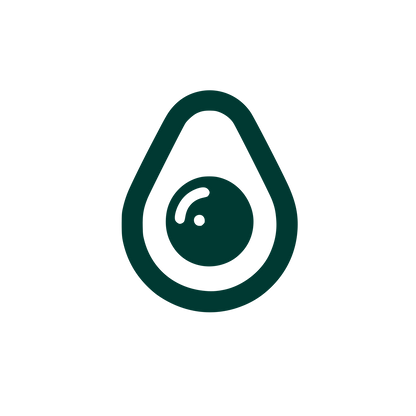 Modern Avocado Logo #003932