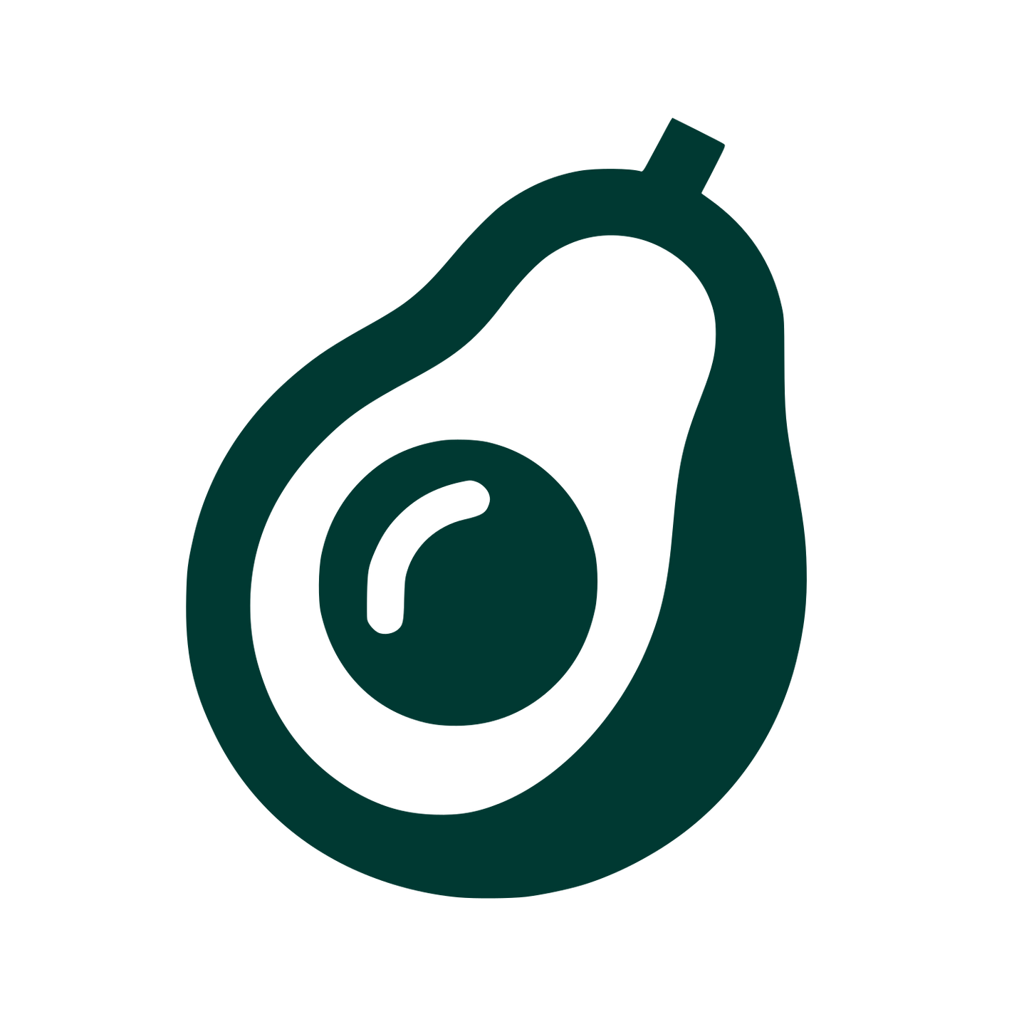 Avocado Logo Design #003932