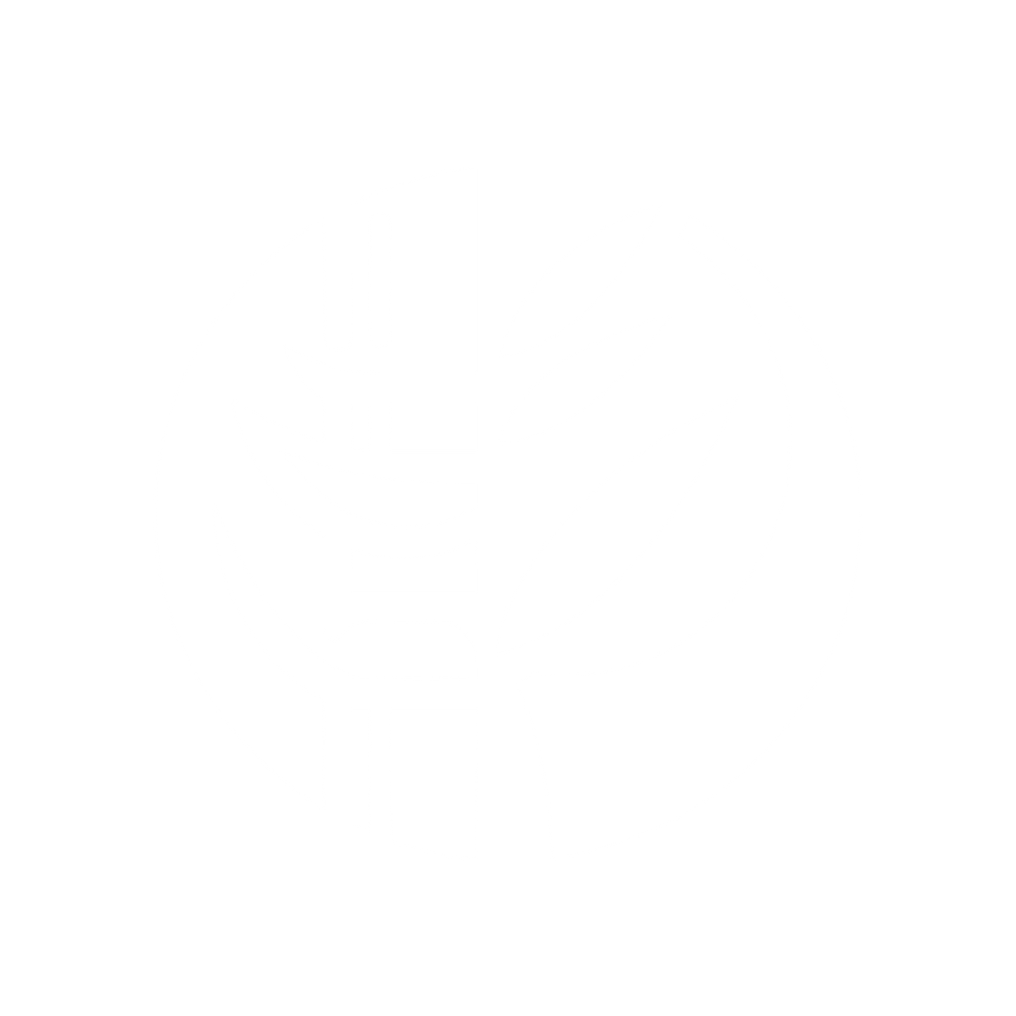 Logo with Leaves Design #ffffff