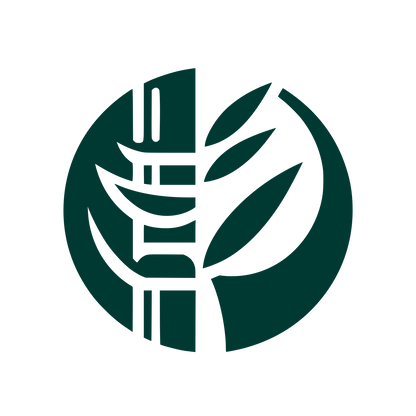 Logo with Leaves Design #003932