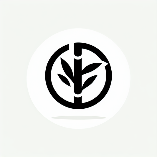 Logo with Bamboo Design