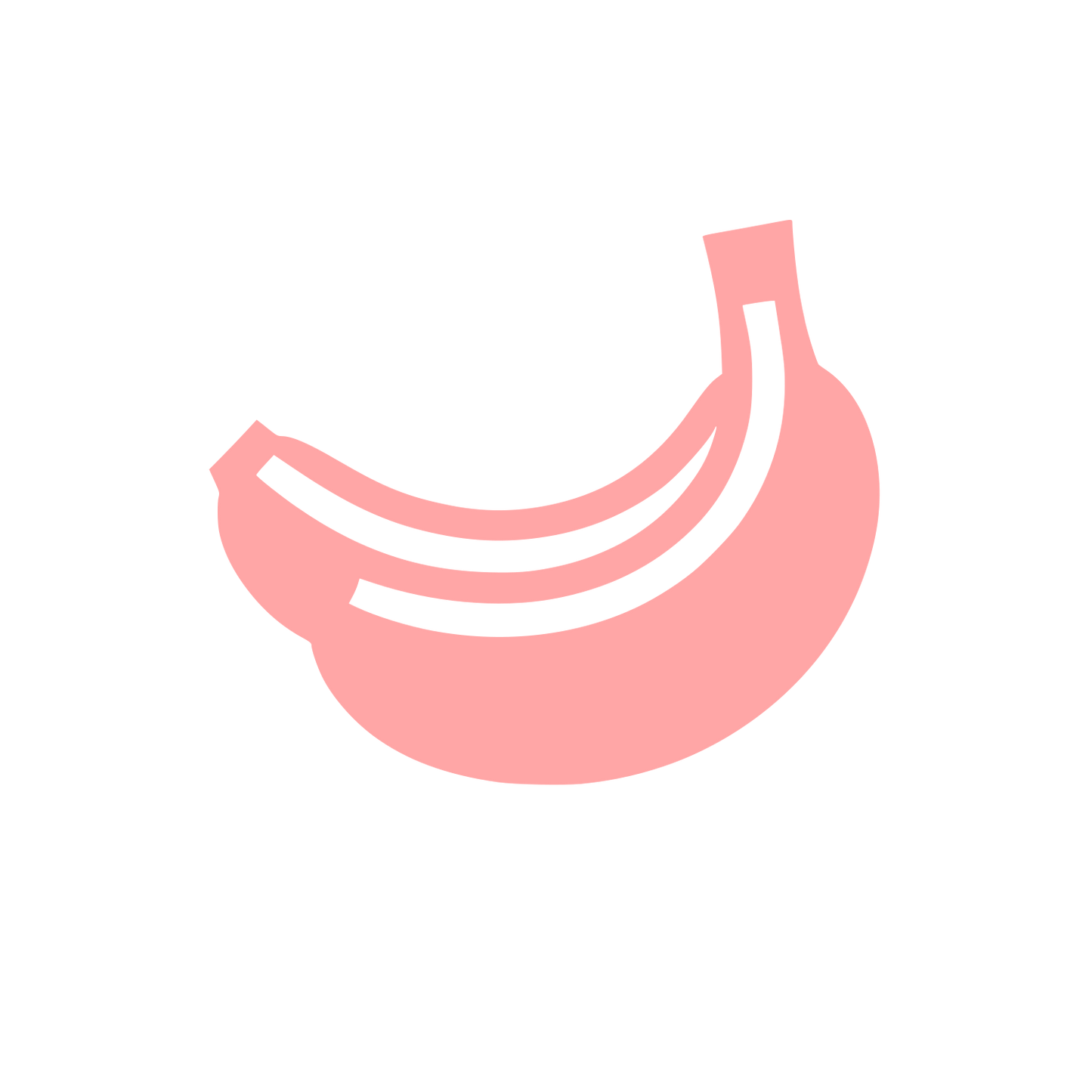 Banana Logo Design #ffa6a6