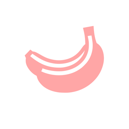 Banana Logo Design #ffa6a6