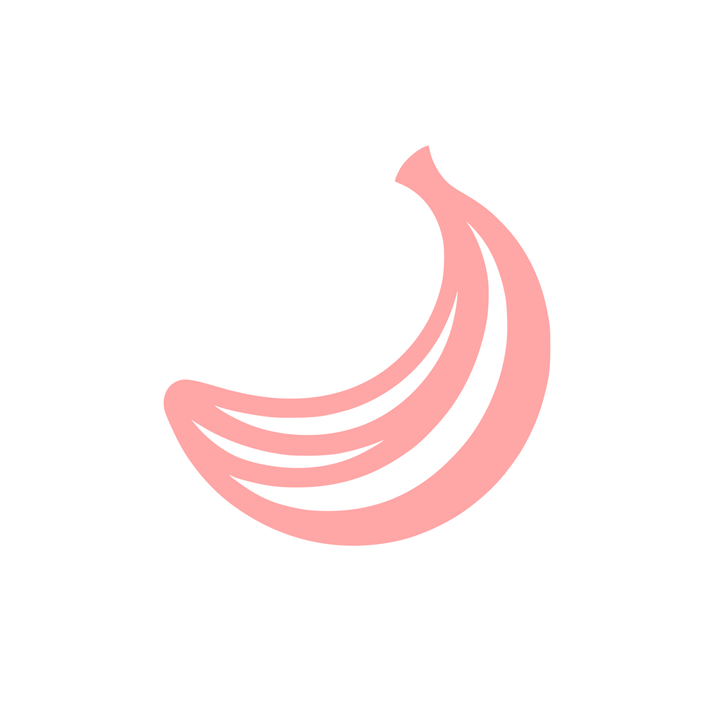 Banana Logo Design #ffa6a6