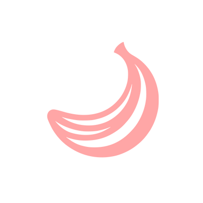 Banana Logo Design #ffa6a6
