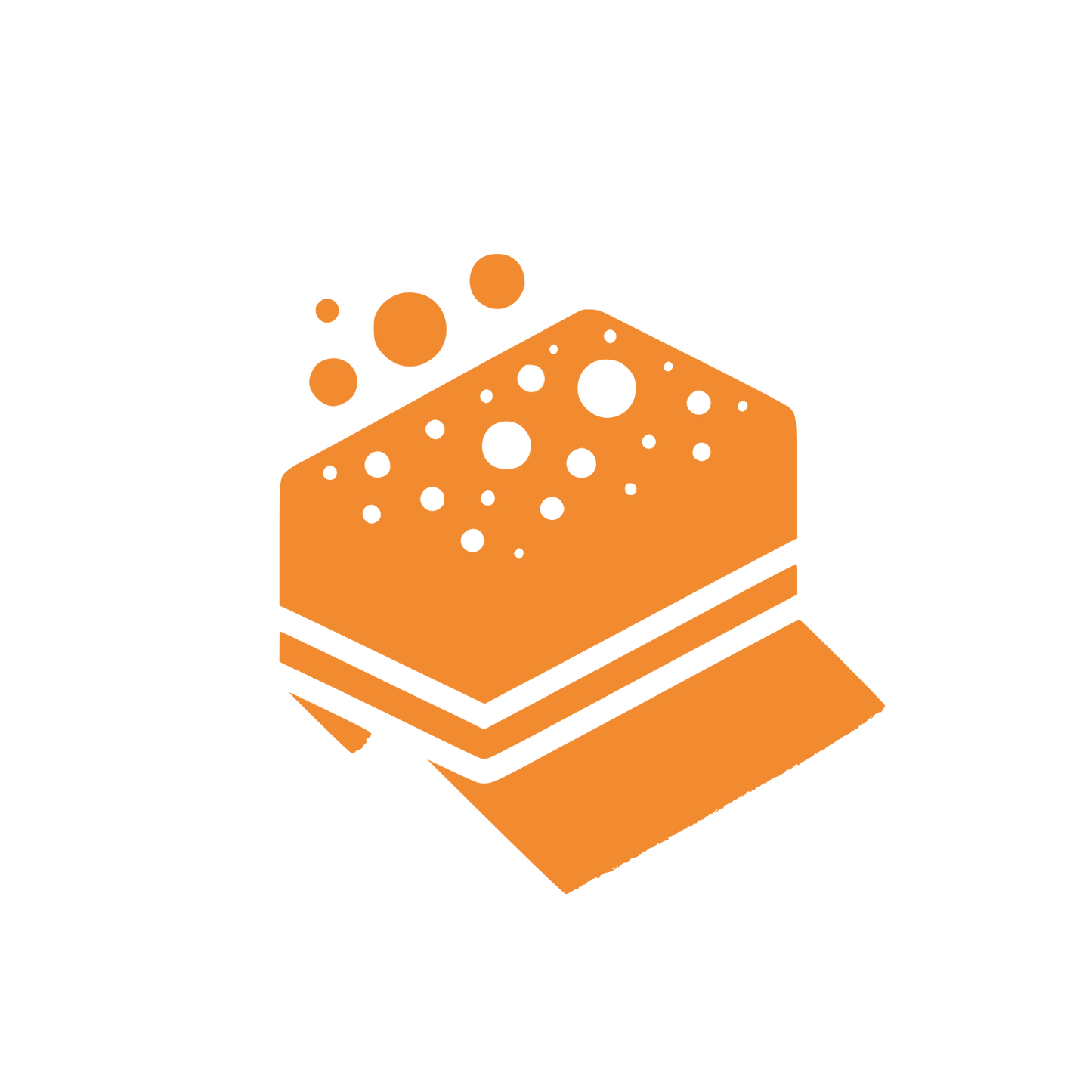 Three Layer Cake Logo #F28B30