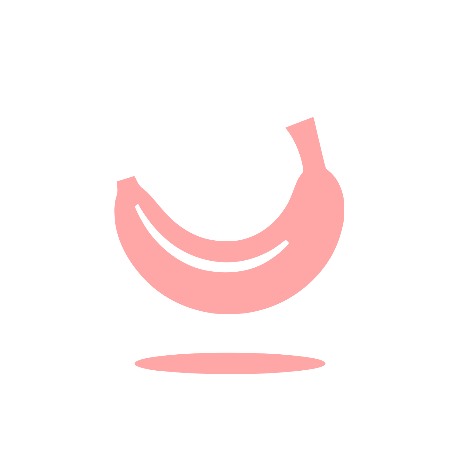 Banana Logo Design #ffa6a6