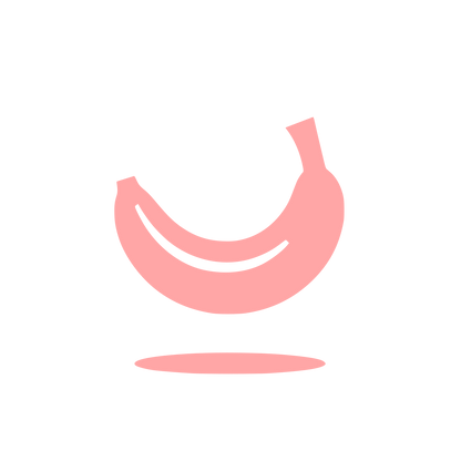 Banana Logo Design #ffa6a6