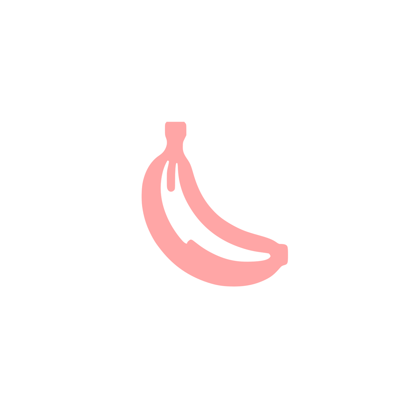 Banana Logo Design #ffa6a6