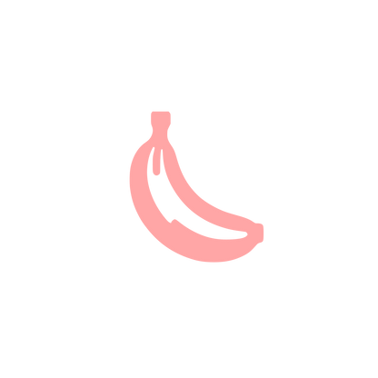Banana Logo Design #ffa6a6
