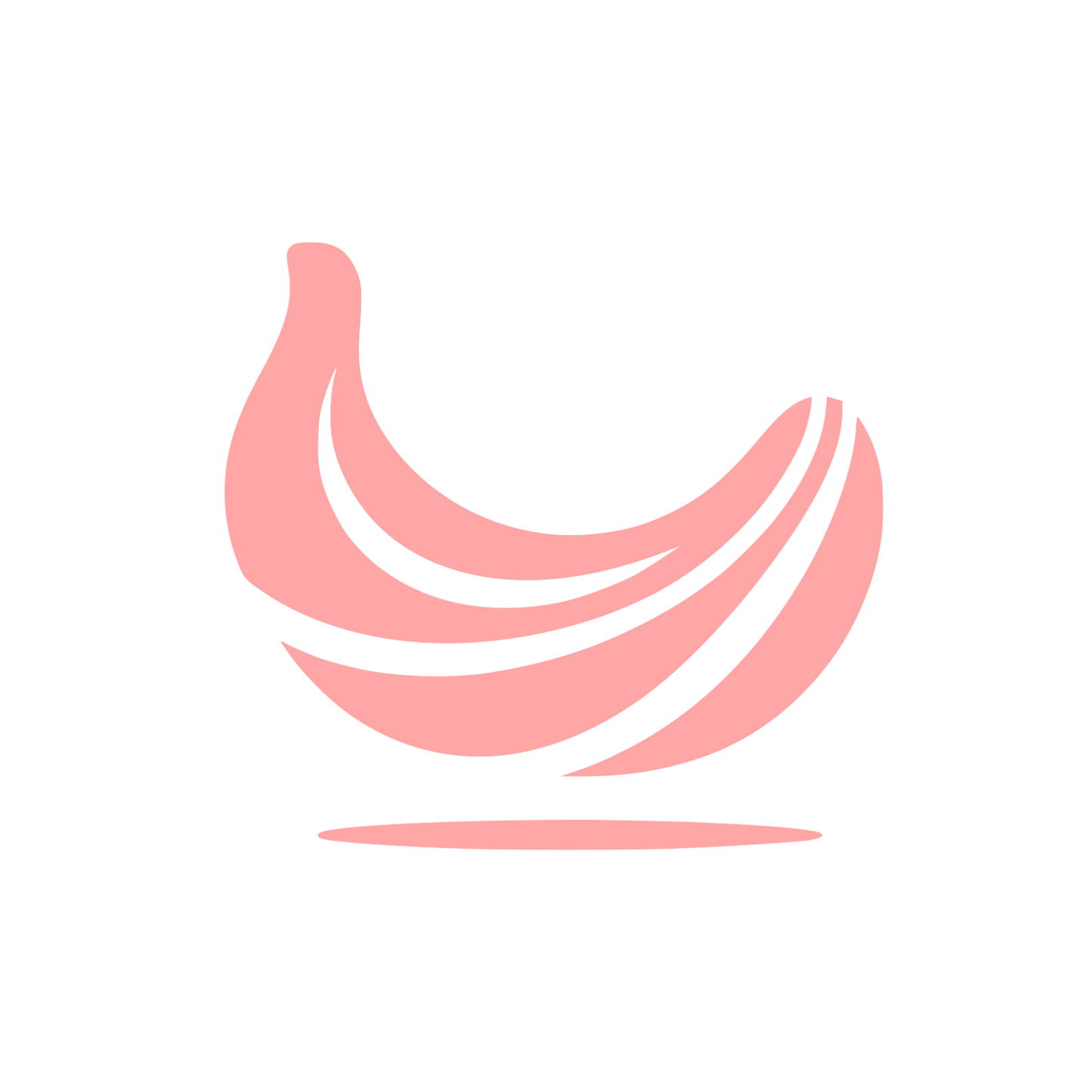 Banana Logo Design #ffa6a6