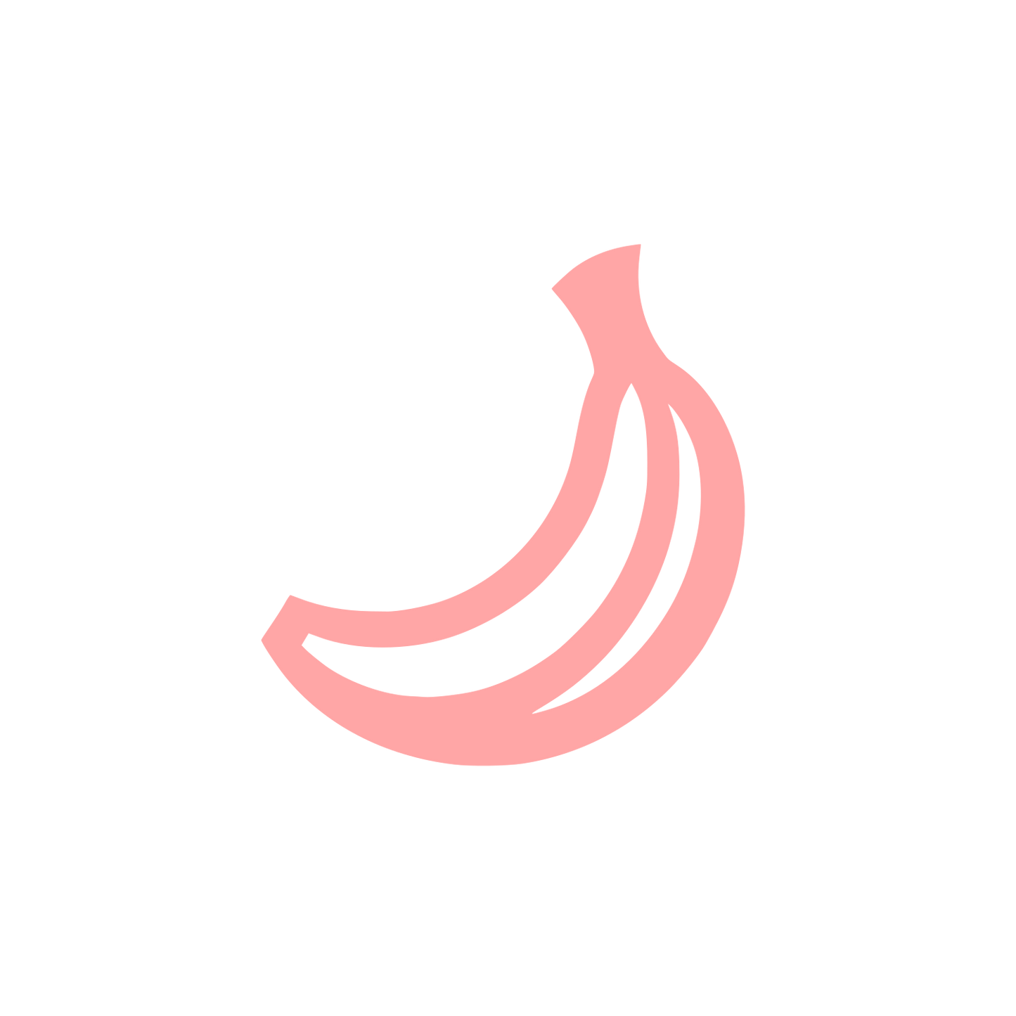 Banana Logo Design #ffa6a6