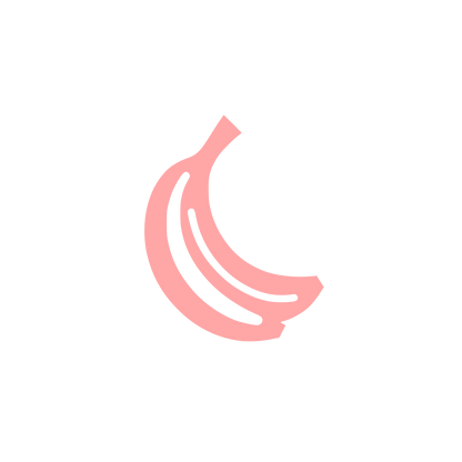 Banana Logo Design #ffa6a6