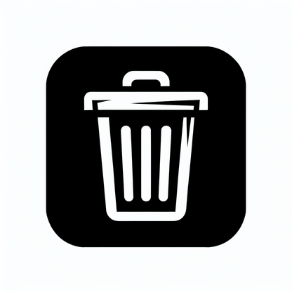 Trash Can Logo
