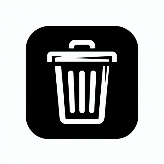 Trash Can Logo