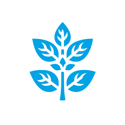 Leafy Tree Logo #00a3e4