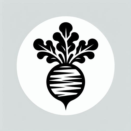 Logo with Radish Design