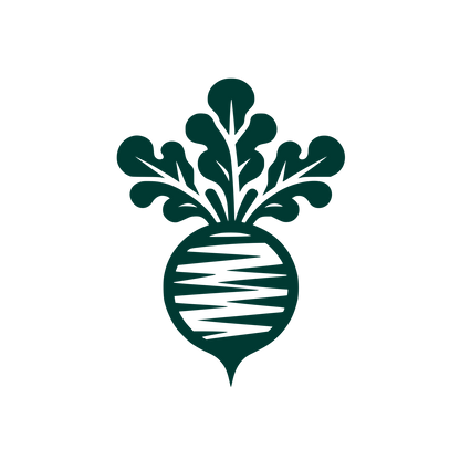 Logo with Radish Design #003932