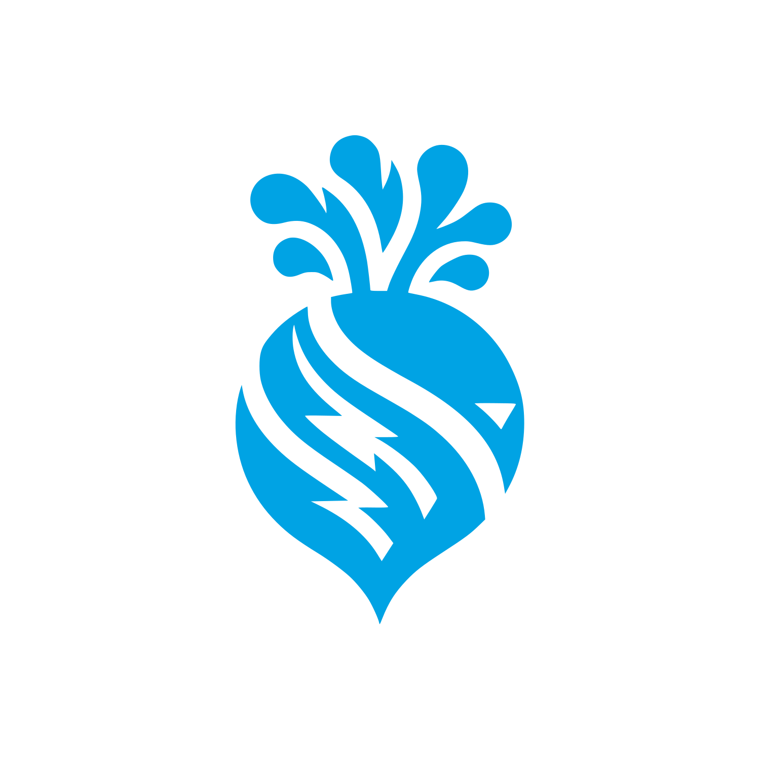 Beetroot Bold Logo #00a3e4