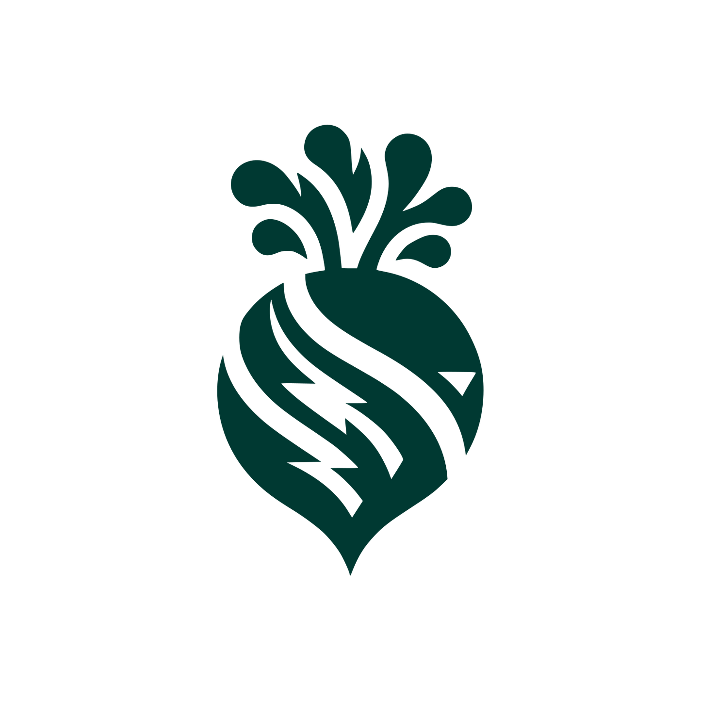 Beetroot Bold Logo #003932