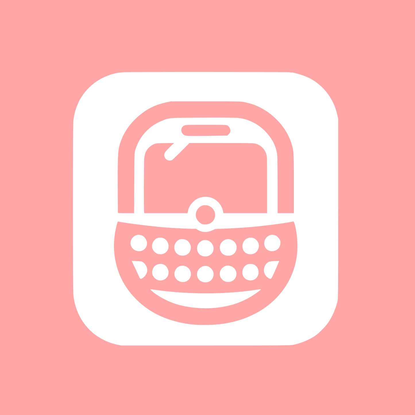 Mobile Device Logo #ffa6a6