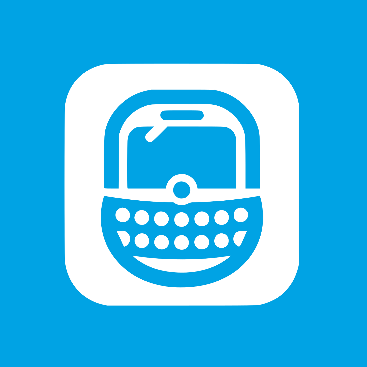 Mobile Device Logo #00a3e4