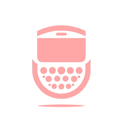 Mobile Device Logo #ffa6a6
