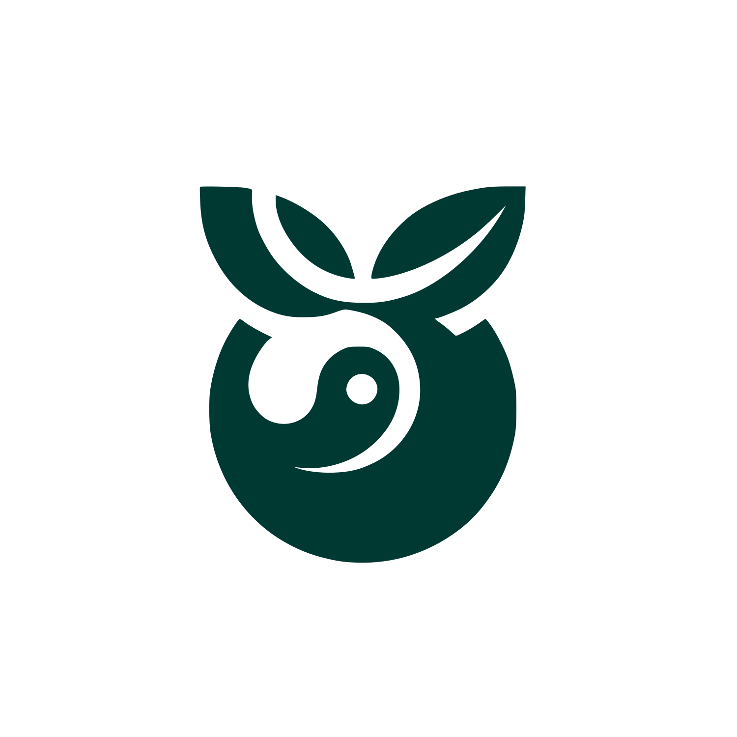 Yin Yang Logo Design #003932
