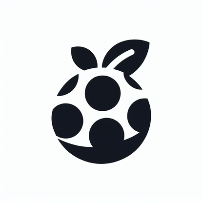 Logo with Berry Design