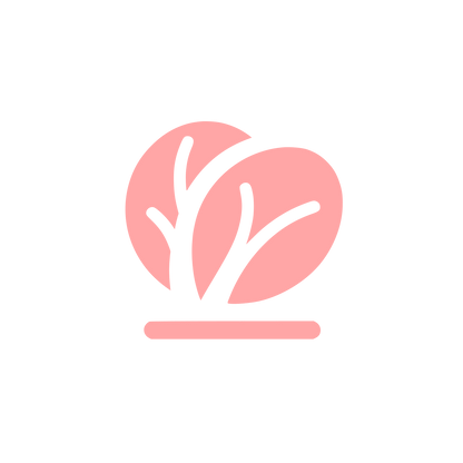 Leafy Plant Logo #ffa6a6
