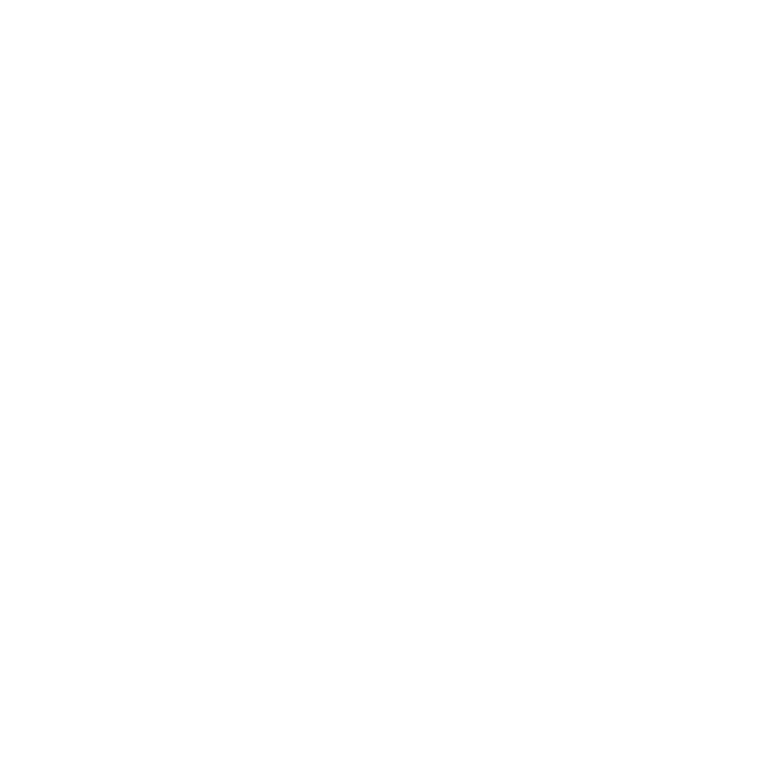 Leafy Plant Logo #ffffff