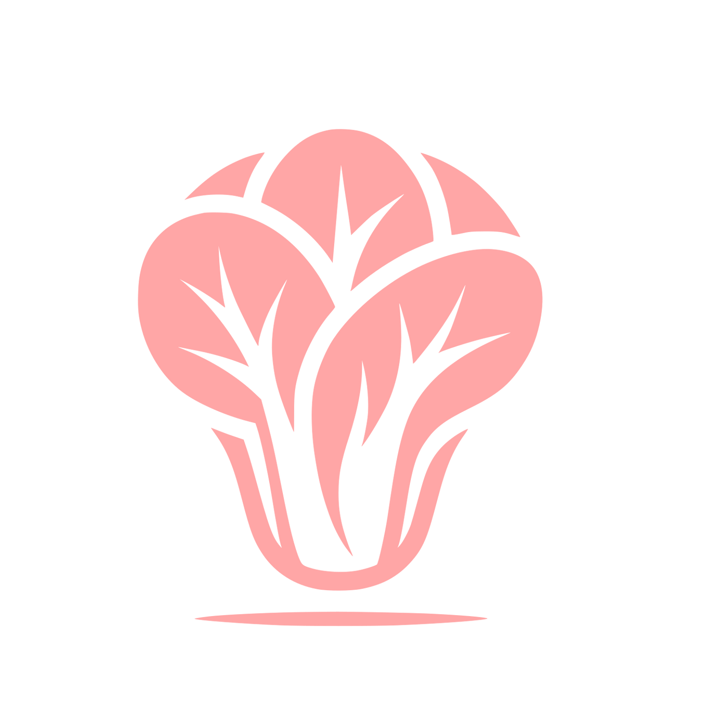 Leafy Green Logo #ffa6a6