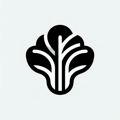 Bok Choy Vegetable Logo