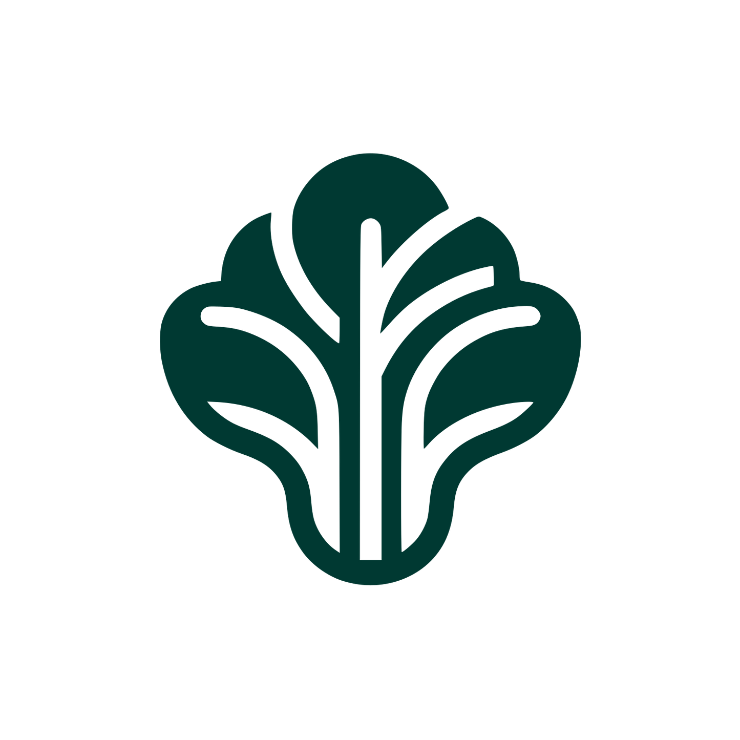Bok Choy Vegetable Logo #003932