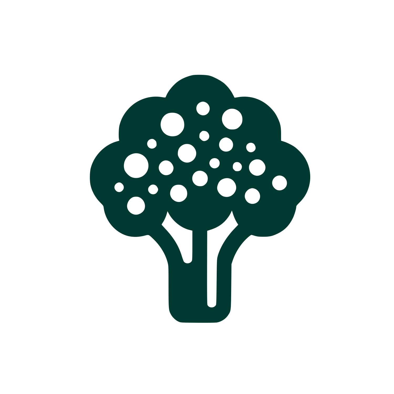 Broccoli Logo Design #003932