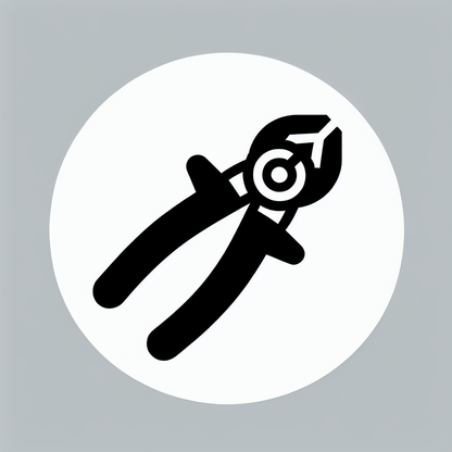 Pliers Tool Logo