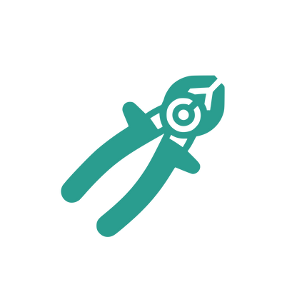 Pliers Tool Logo #2A9D8F