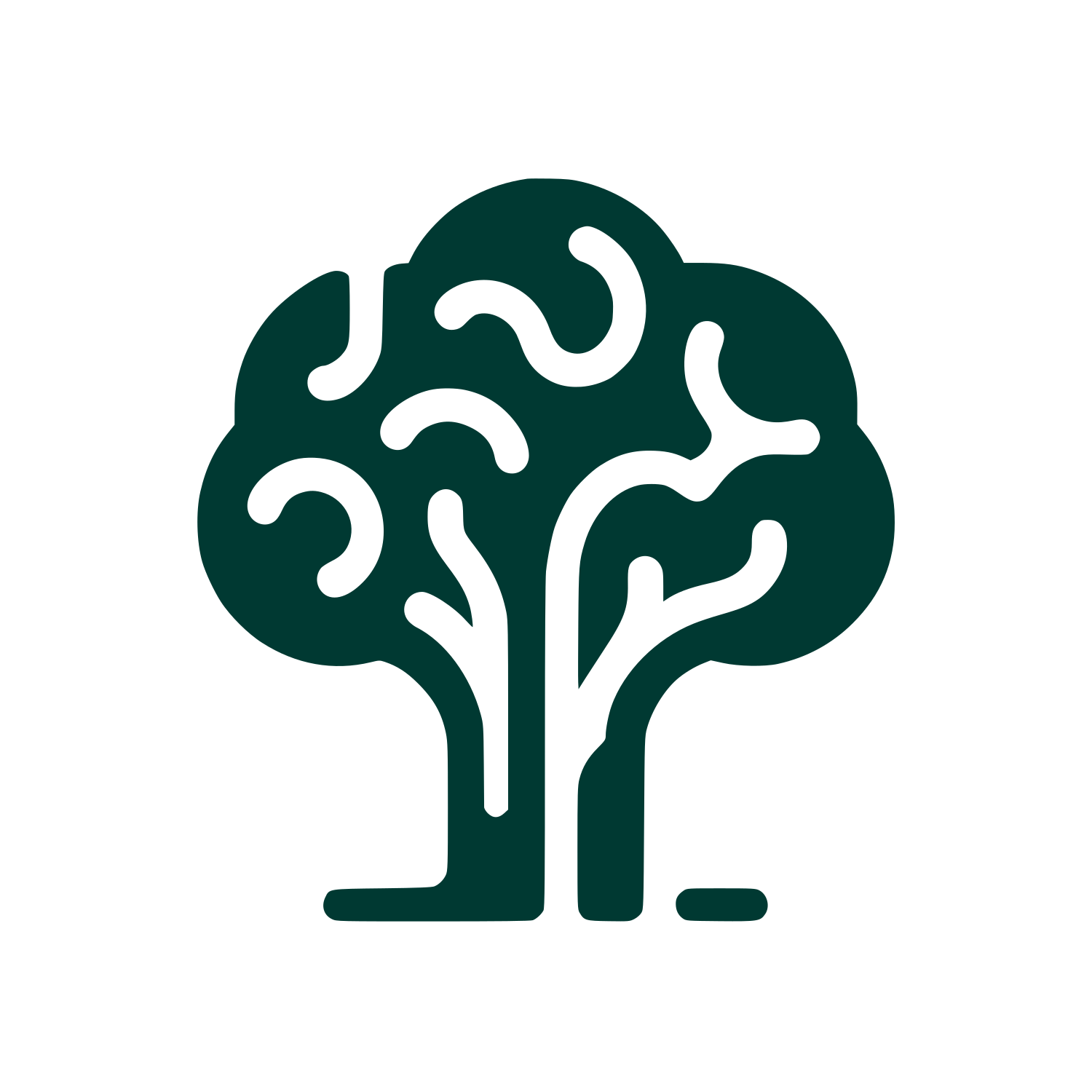 Tree Logo Design #003932