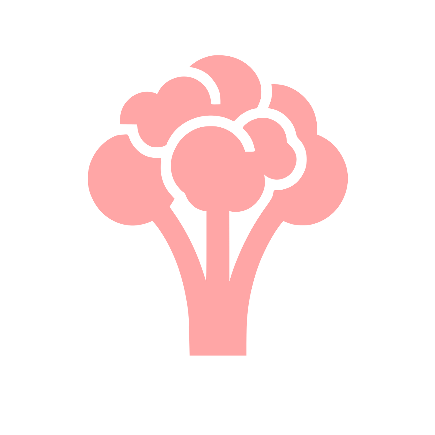 Logo of Broccoli Design #ffa6a6