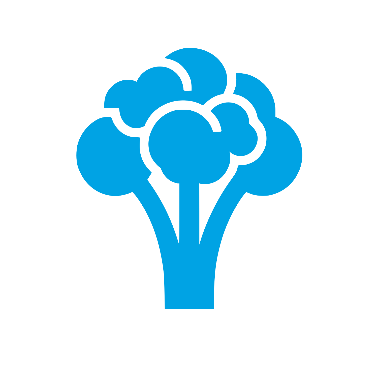Logo of Broccoli Design #00a3e4