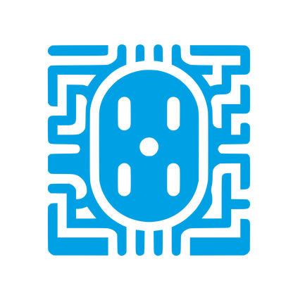 Microchip Circuit Logo #00A1E4