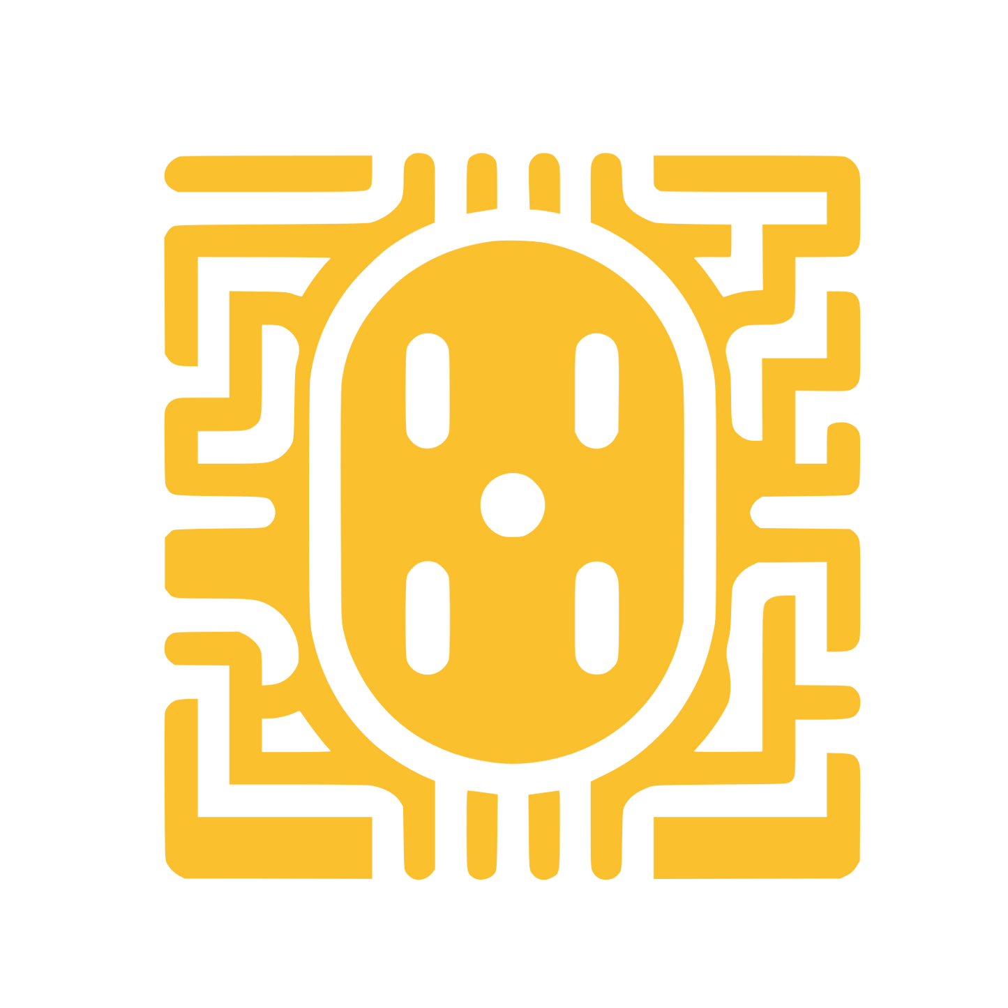 Microchip Circuit Logo #FBC02D