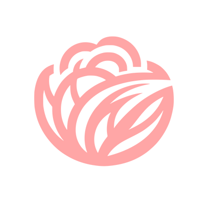 Floral Style Logo #ffa6a6
