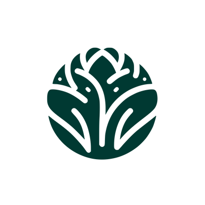 Cabbage Flower Logo #003932