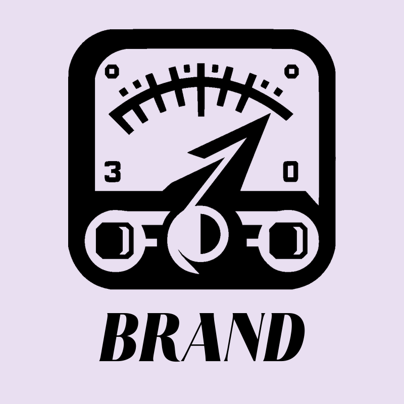 Speedometer and Lightning Bolt Logo preview