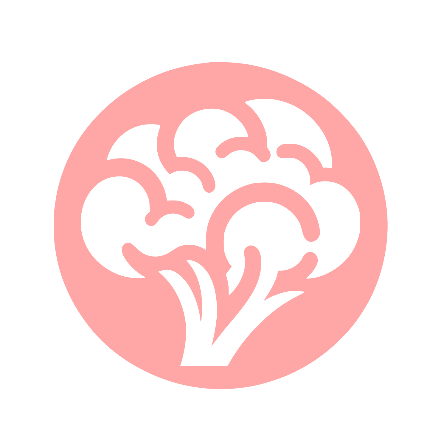 Logo of Cloud Design #ffa6a6